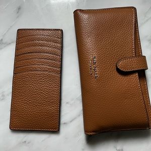 Kate Spade Hudson Bifold Wallet in Brown